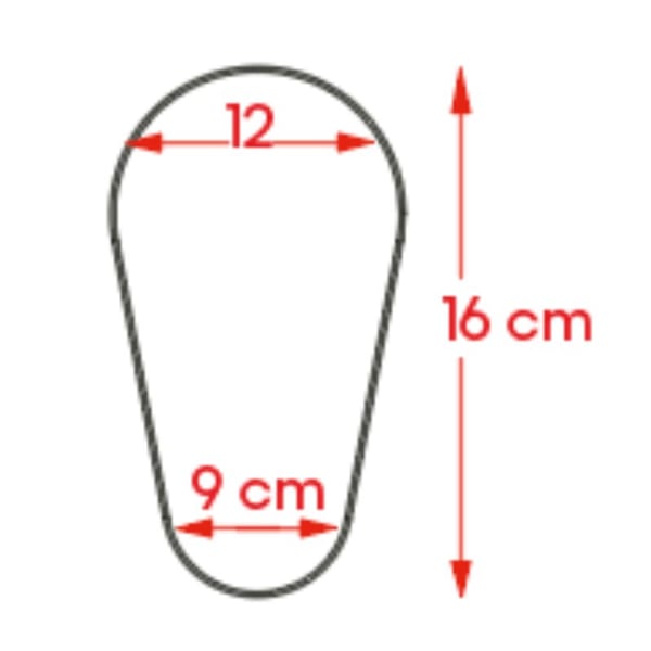 Tappo facciale per barella SPA ed estetica Trapp di due corpi (cu22358ai.3)